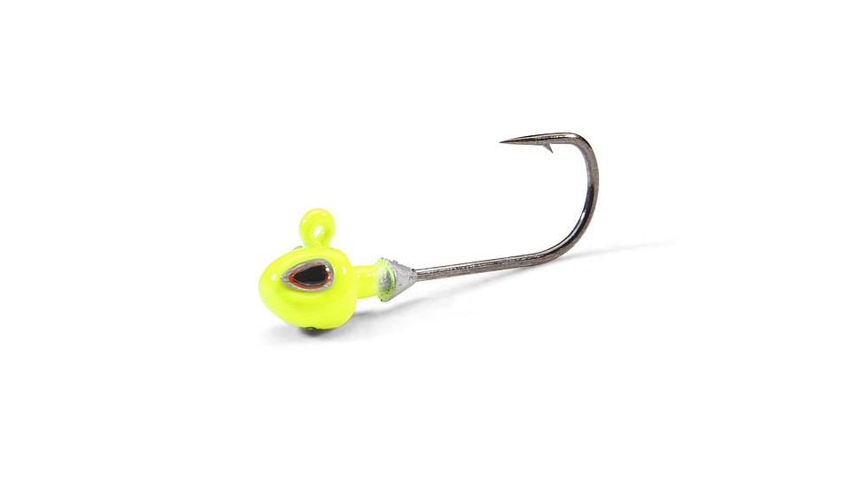 Berkley Fusion19 Hybrid Jighead, 1/32 oz, 4, Chartreuse, 1571485