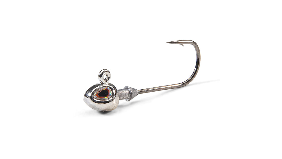 Berkley Fusion19 Hybrid Jighead, 1/32 oz, 4, Chrome, 1571487
