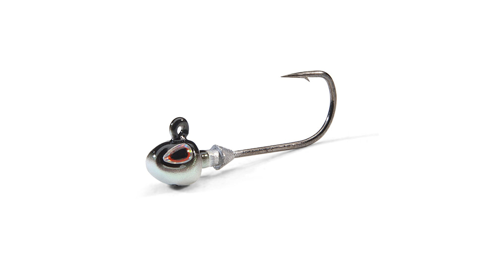 Berkley Fusion19 Hybrid Jighead, 1/32 oz, 4, Fish Head, 1571484
