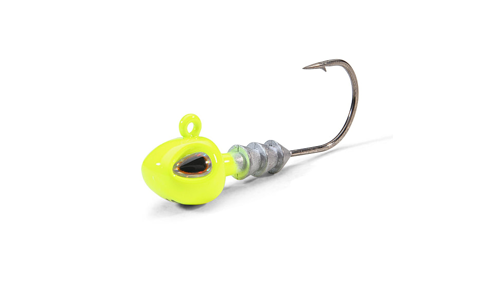 Berkley Fusion19 Hybrid Jighead, 1/4 oz, 2/0, Chartreuse, 1571555