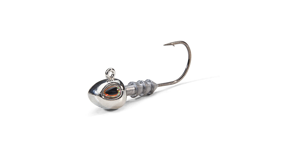 Berkley Fusion19 Hybrid Jighead, 1/4 oz, 2/0, Chrome, 1571557