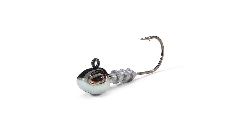 Berkley Fusion19 Hybrid Jighead, 1/4 oz, 2/0, Fish Head, 1571554