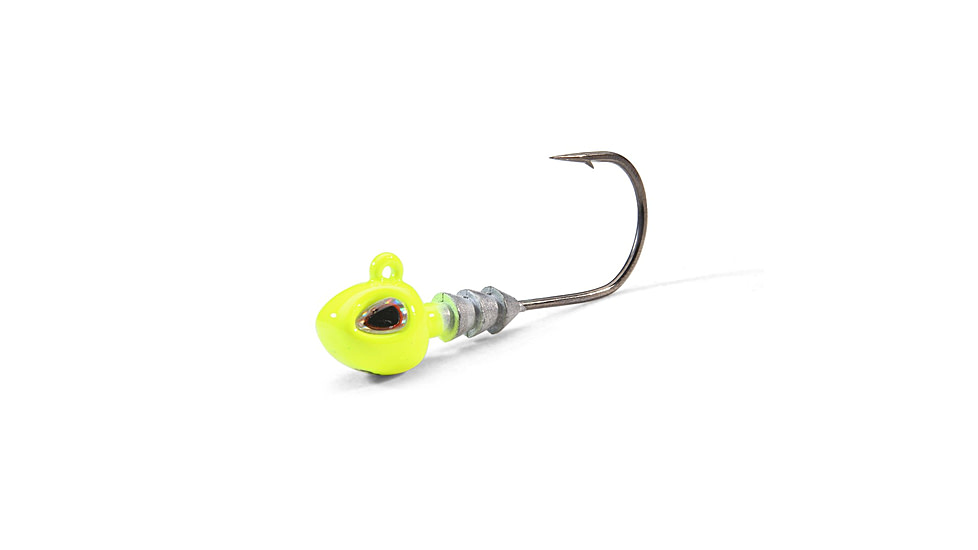 Berkley Fusion19 Hybrid Jighead, 1/8 oz, 1/0, Chartreuse, 1571515