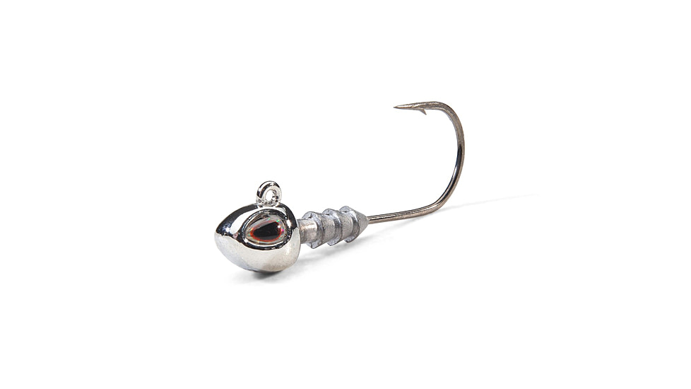 Berkley Fusion19 Hybrid Jighead, 1/8 oz, 1/0, Chrome, 1571517