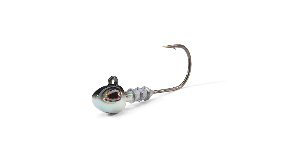 Berkley Fusion19 Hybrid Jighead, 1/8 oz, 1/0, Fish Head, 1571514