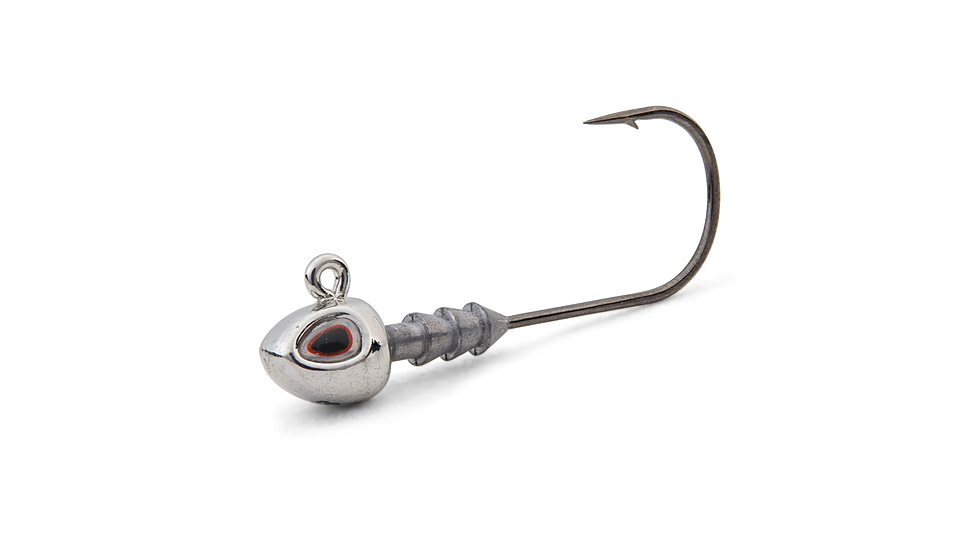 Berkley Fusion19 Hybrid Jighead, 1/8 oz, 3/0, Chrome, 1571527