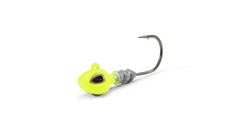 Berkley Fusion19 Hybrid Jighead, 3/16 oz, 1/0, Chartreuse, 1571535