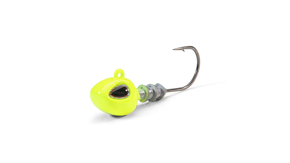 Berkley Fusion19 Hybrid Jighead, 3/8 oz, 2/0, Chartreuse, 1571575