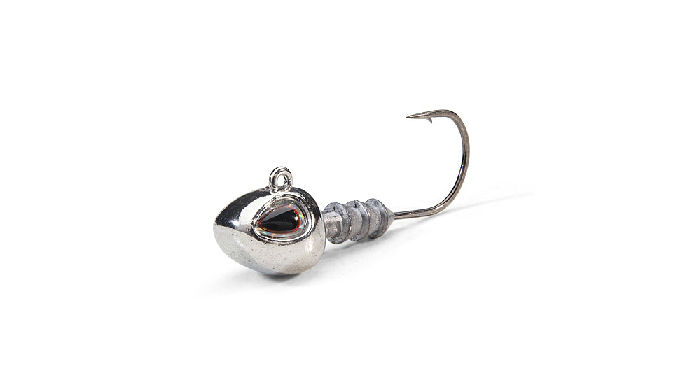 Berkley Fusion19 Hybrid Jighead, 3/8 oz, 2/0, Chrome, 1571577