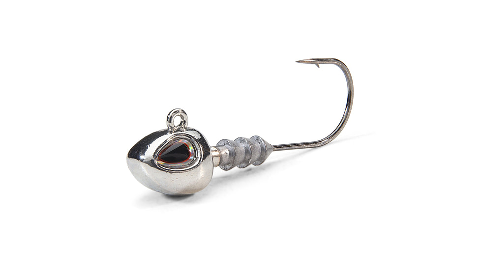 Berkley Fusion19 Hybrid Jighead, 3/8 oz, 4/0, Chrome, 1571587