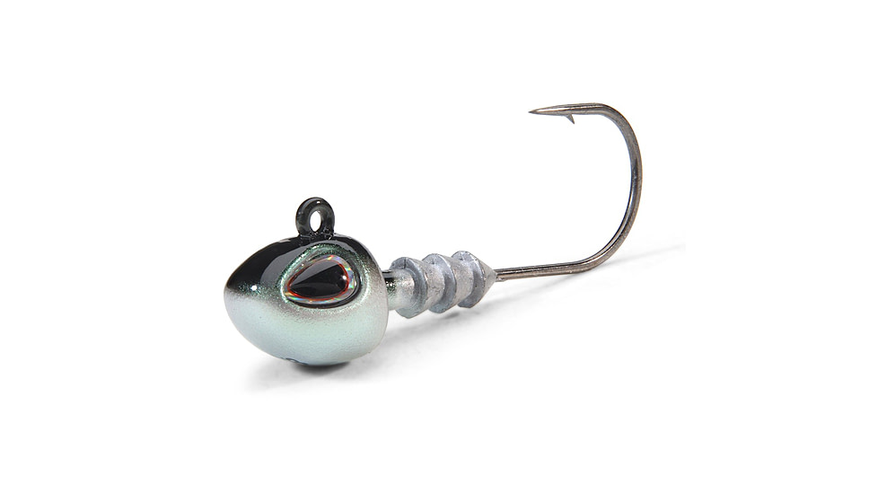 Berkley Fusion19 Hybrid Jighead, 3/8 oz, 4/0, Fish Head, 1571584