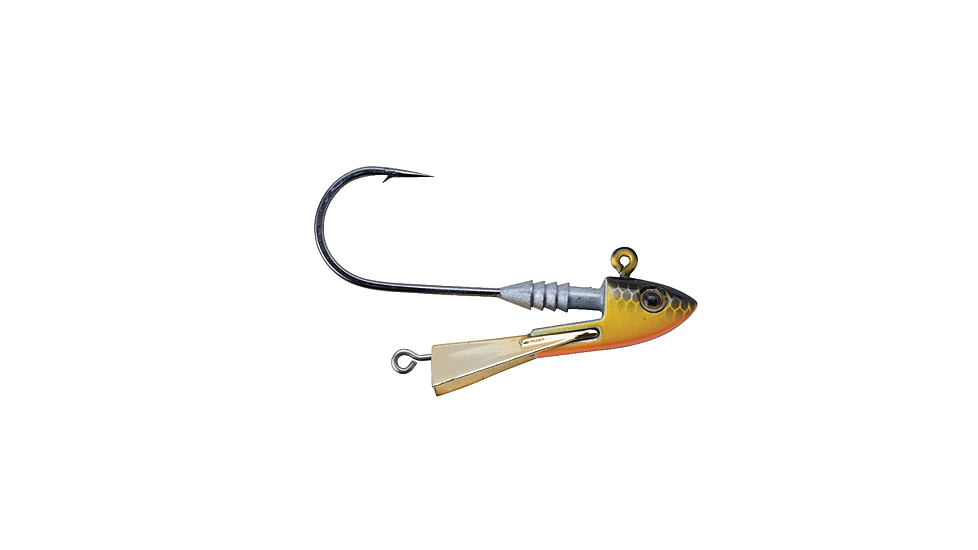 Berkley Fusion19 Snap Jigs, Hook Size 1/0, Tackle Size 1/4oz / 7g, Fools Gold, 1505975