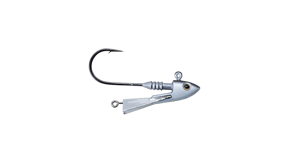 Berkley Fusion19 Snap Jigs, Hook Size 1/0, Tackle Size 1/4oz / 7g, Shad Flash, 1505971