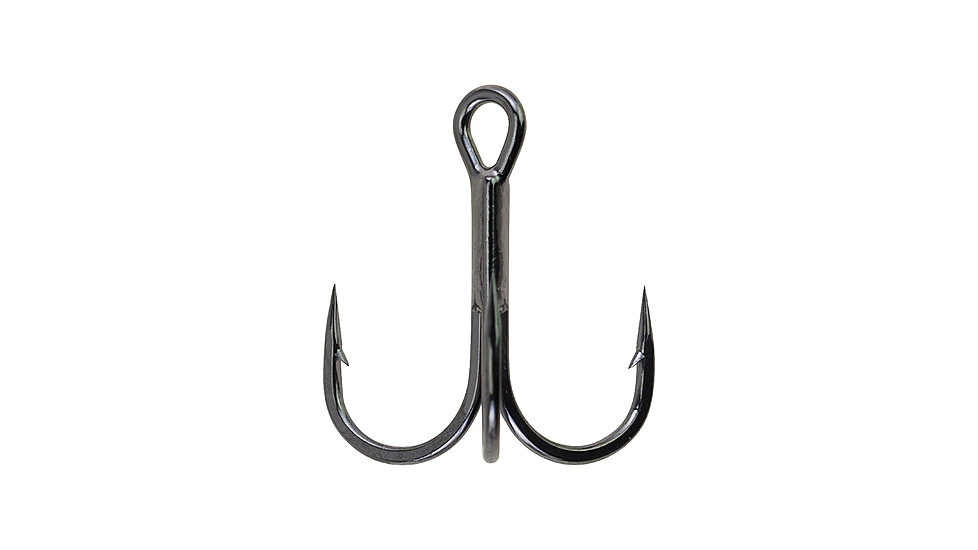Berkley Fusion19 Treble 1x Hooks, Black Nickel, 10, 1405850