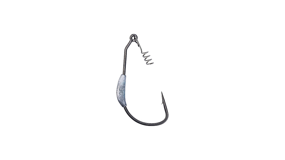 Berkley Fusion19 Weighted Swimbait Hooks, Smoke Satin, 1, 1634017