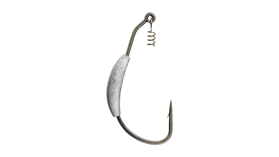 Berkley Fusion19 Weighted Swimbait Hooks, Smoke Satin, 7/0, 1362180