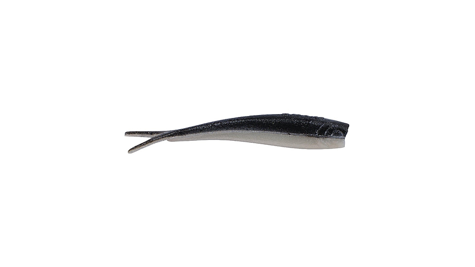 Berkley Gulp! Alive! Minnow Soft Bait Lures, 2.5in, 12.8oz, Black Shad, 1134410