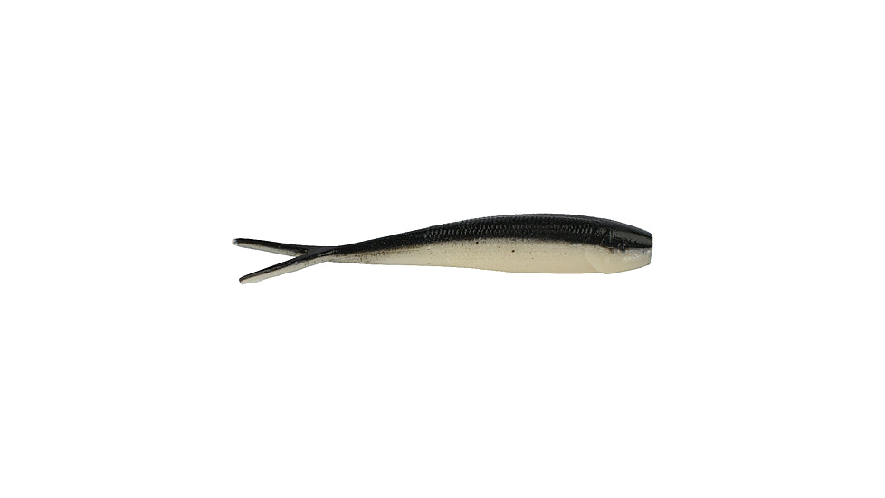 Berkley Gulp! Alive! Minnow Soft Bait Lures, 4in, 12oz, Black Shad, 1130361
