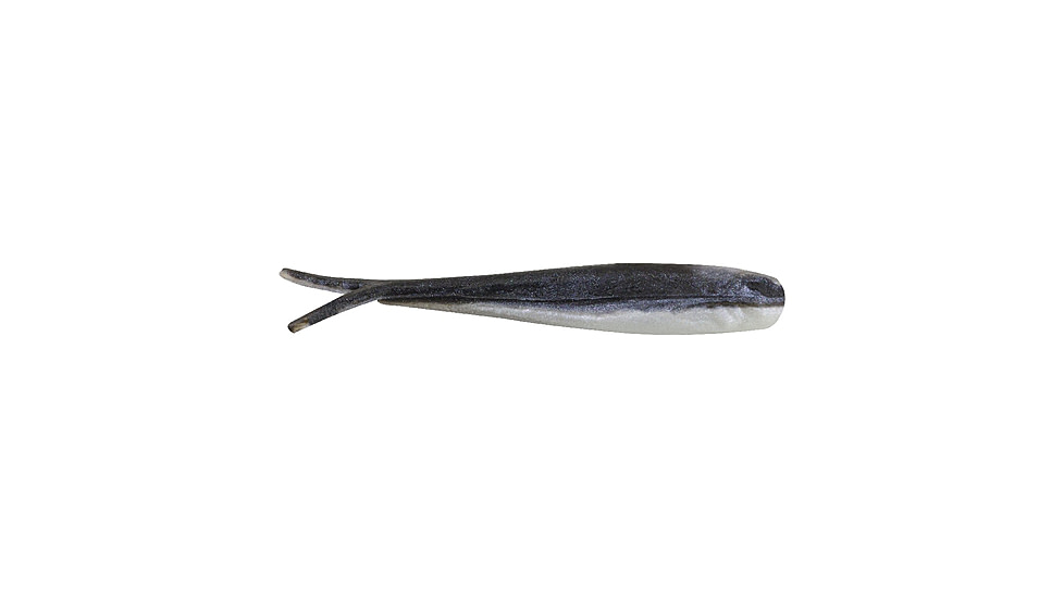 Berkley Gulp! Minnow Soft Bait, 1in, 10 Pack, Black Shad, 1374103
