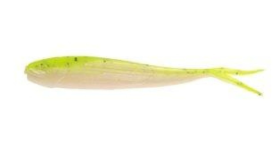 Berkley Gulp! Minnow Soft Bait, 4in, 8 Pack, Chartreuse Shad, 1115862