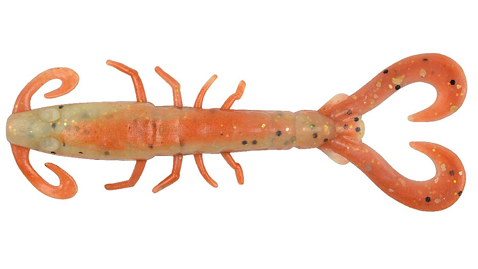 Berkley Gulp! Saltwater Mantis Shrimp Soft Bait, 3in, New Penny, 1278775