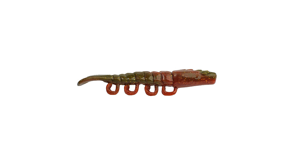 Berkley Gulp! Saltwater Turbo Shrimp Soft Bait, 3in, 6 Pack, Camo, 1573698
