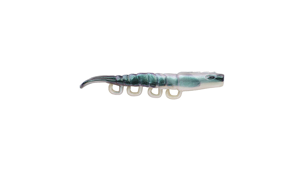 Berkley Gulp! Saltwater Turbo Shrimp Soft Bait, 5in, 4 Pack, Ocean Shift, 1637591
