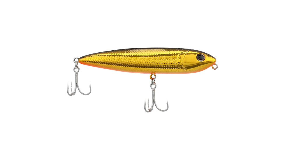 Berkley J-Walker 90 Saltwater Hard Baits, 1 Pack, 7/16oz, Black Gold, 90 7/16oz, BHBSWJW90-BGD, Black Gold, 1582254