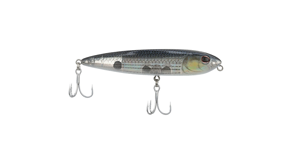 Berkley J-Walker 90 Saltwater Hard Baits, 1 Pack, 7/16oz, Mullet, 90 7/16oz, BHBSWJW90-MUL, Mullet, 1582258