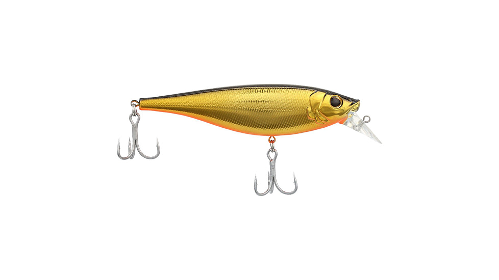 Berkley Juke Saltwater Hard Bait, Crankbait, Black Gold, 128, 1582266