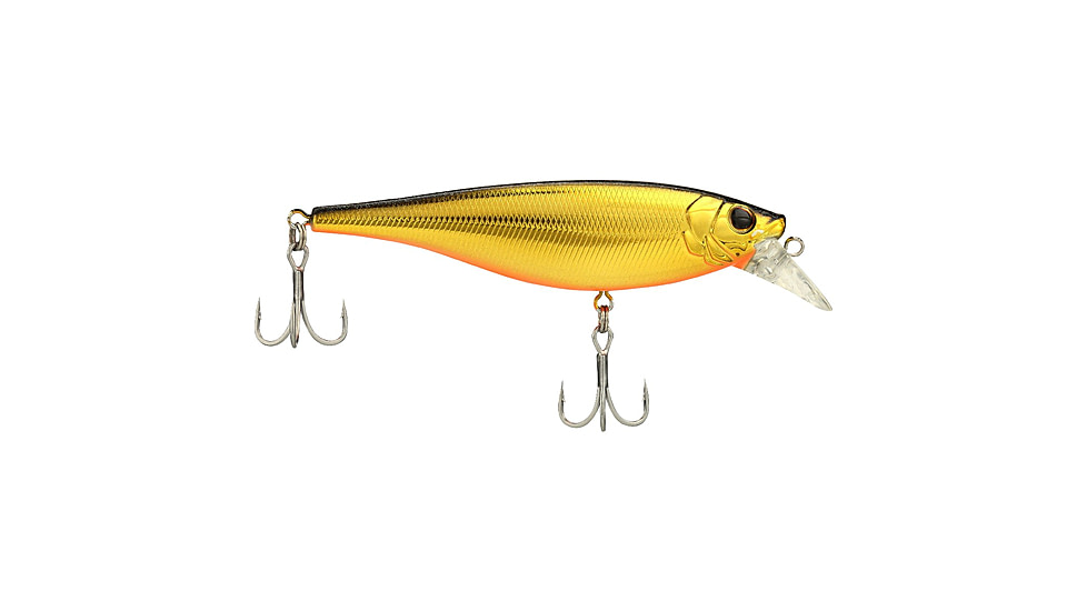 Berkley Juke Saltwater Hard Bait, Crankbait, Black Gold, 85, 1573024