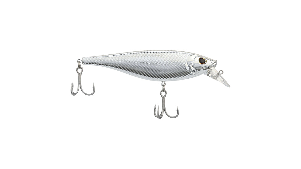 Berkley Juke Saltwater Hard Bait, Crankbait, Chrome, 128, 1582263