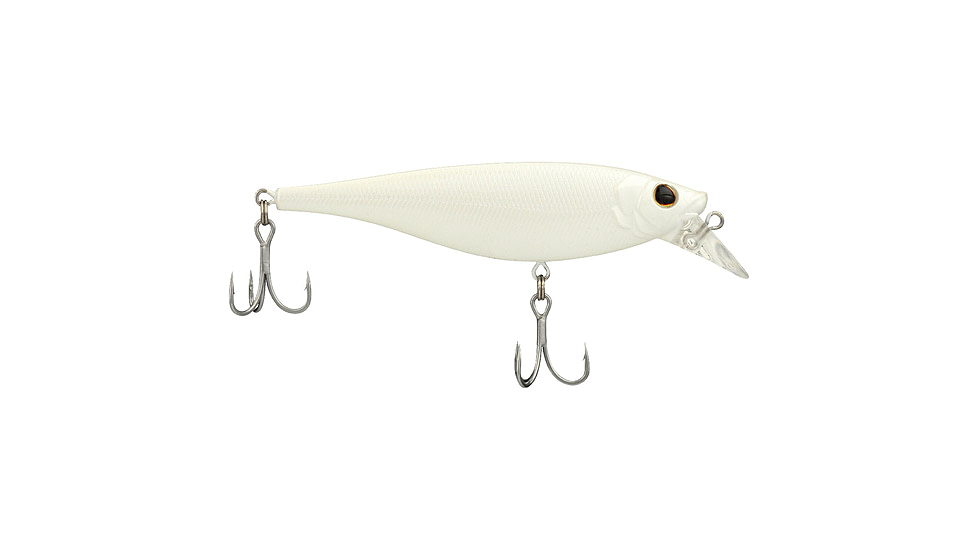 Berkley Juke Saltwater Hard Bait, Crankbait, Pearl White, 100, 1573037