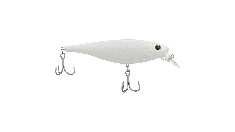 Berkley Juke Saltwater Hard Bait, Crankbait, Pearl White, 128, 1582265