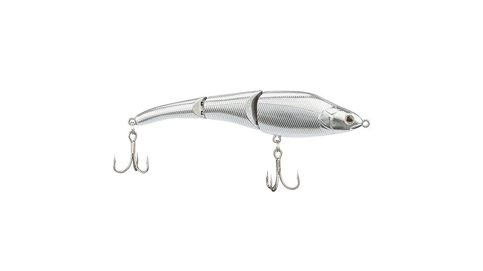 Berkley Magic Swimmer Freshwater Hard Bait, Chrome, 125, 1622065