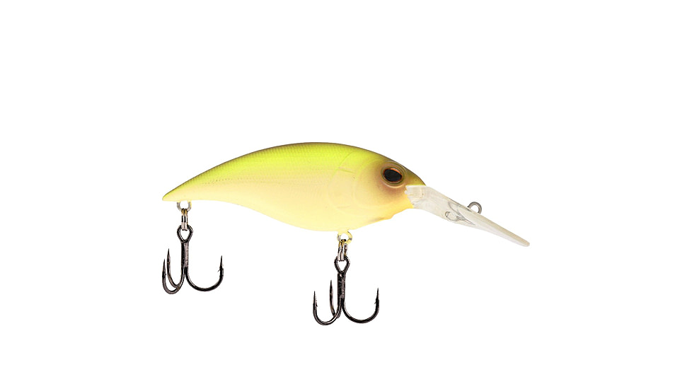 Berkley Money Badger Hard Bait, Crankbait, Vanilla Chartreuse, 7.25, 1572559