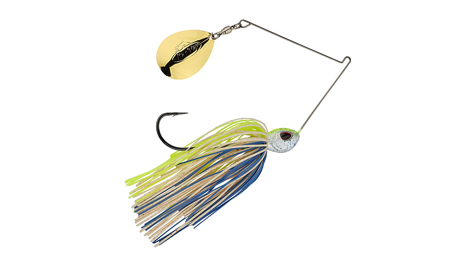 Berkley Power Blade Standard Colorado Spinnerbait, 1/2oz, Old School/Gold, 1570457