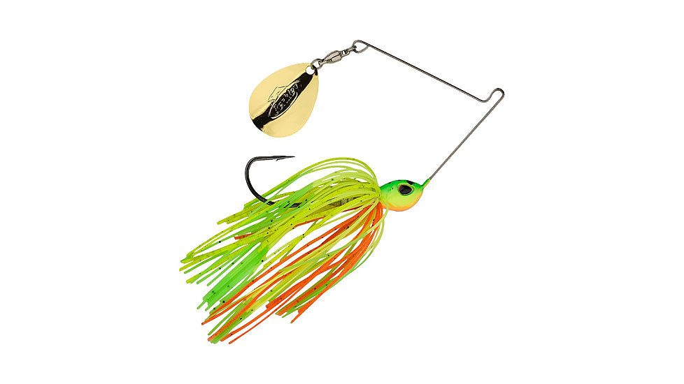 Berkley Power Blade Standard Colorado Spinnerbait, 1/4oz, Firetiger/Gold, 1570444