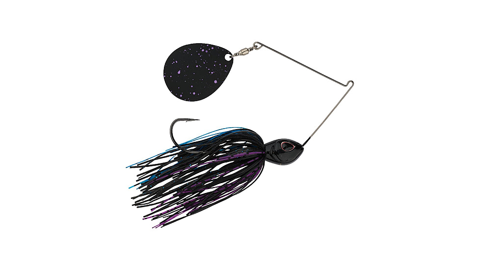 Berkley Power Blade Standard Colorado Spinnerbait, 1oz, BL Special/Painted Black, 1570473