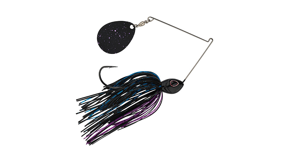 Berkley Power Blade Standard Colorado Spinnerbait, 3/4oz, BL Special/Painted Black, 1570464