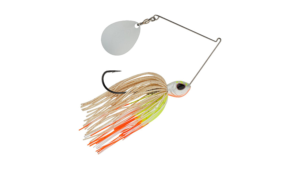 Berkley Power Blade Standard Colorado Spinnerbait, 3/4oz, Coleslaw/White, 1570467
