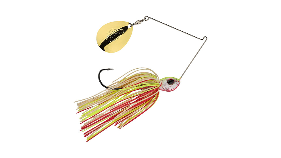 Berkley Power Blade Standard Colorado Spinnerbait, 3/4oz, Hot Slaw/Gold, 1570468