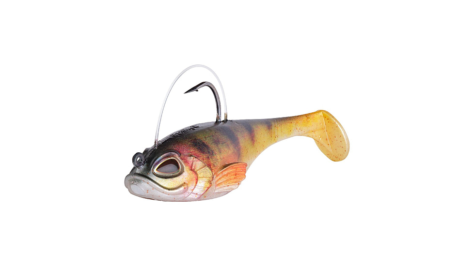 Berkley PowerBait Agent E Soft Bait, 3.75in, 1oz, HD Yellow Perch, 1546130