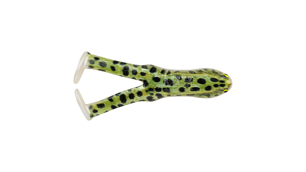 Berkley PowerBait Beatn Paddle Frog, 5 Pack, HD Natural Leopard, 1522020