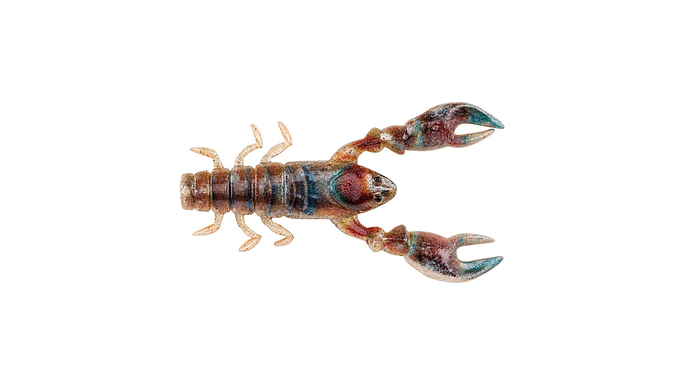Berkley PowerBait Champ Craw Creature Bait, 3.5in, 6 Pack, HD Rusty Craw, 1523475