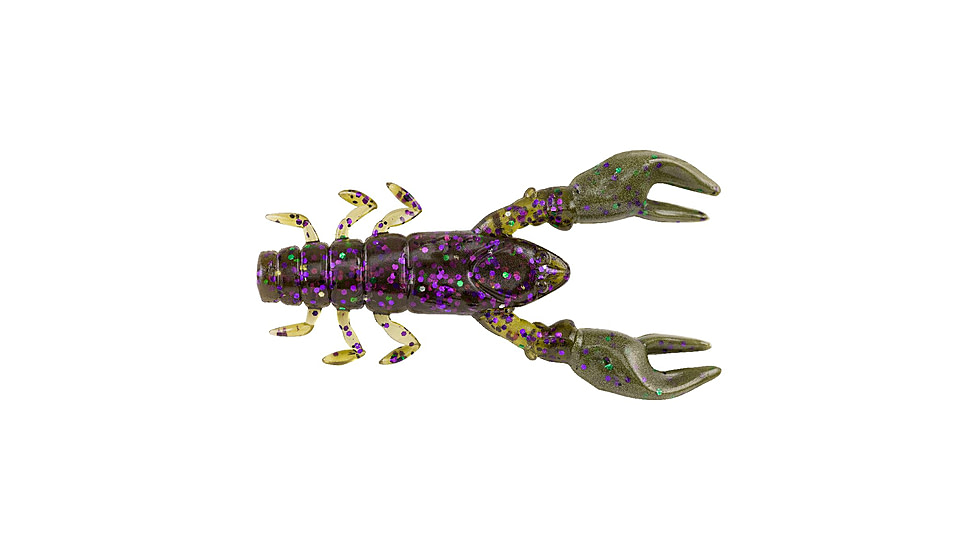 Berkley PowerBait Champ Craw Creature Bait, 3.5in, 6 Pack, Watermelon Candy, 1523479