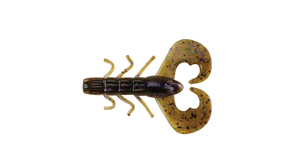 Berkley PowerBait Chigger Bug Soft Bait, 10, 3in, Skeets Green Money, 1495837