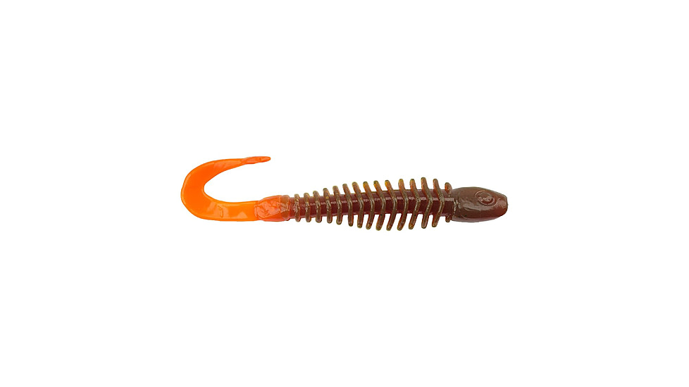 Berkley PowerBait Curly Bones Soft Bait, 4in, 8 Pack, Blown Motor, 1571472