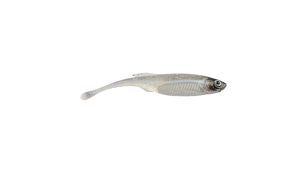 Berkley PowerBait Drip Minnow Soft Bait, 3in, 6 Pack, Blue Liner, 1624160