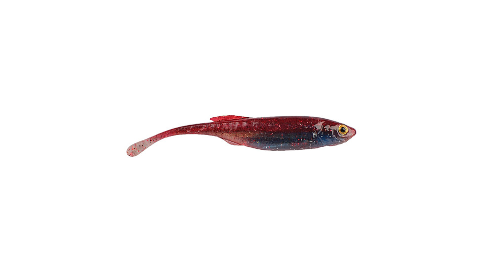 Berkley PowerBait Drip Minnow Soft Bait, 5in, 4 Pack, Mutilator Minnow, 1624198